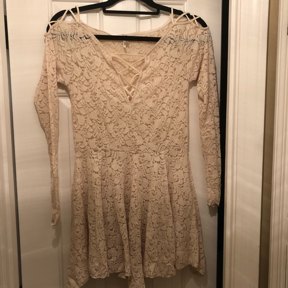 Lace free people dress!